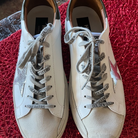 Golden Goose Men Hi Star Sneakers - Picture 3 of 13